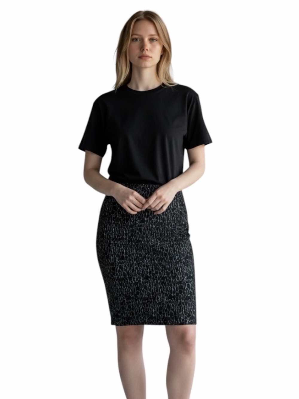 Liz Claiborne Black Career Skirt Size Small
